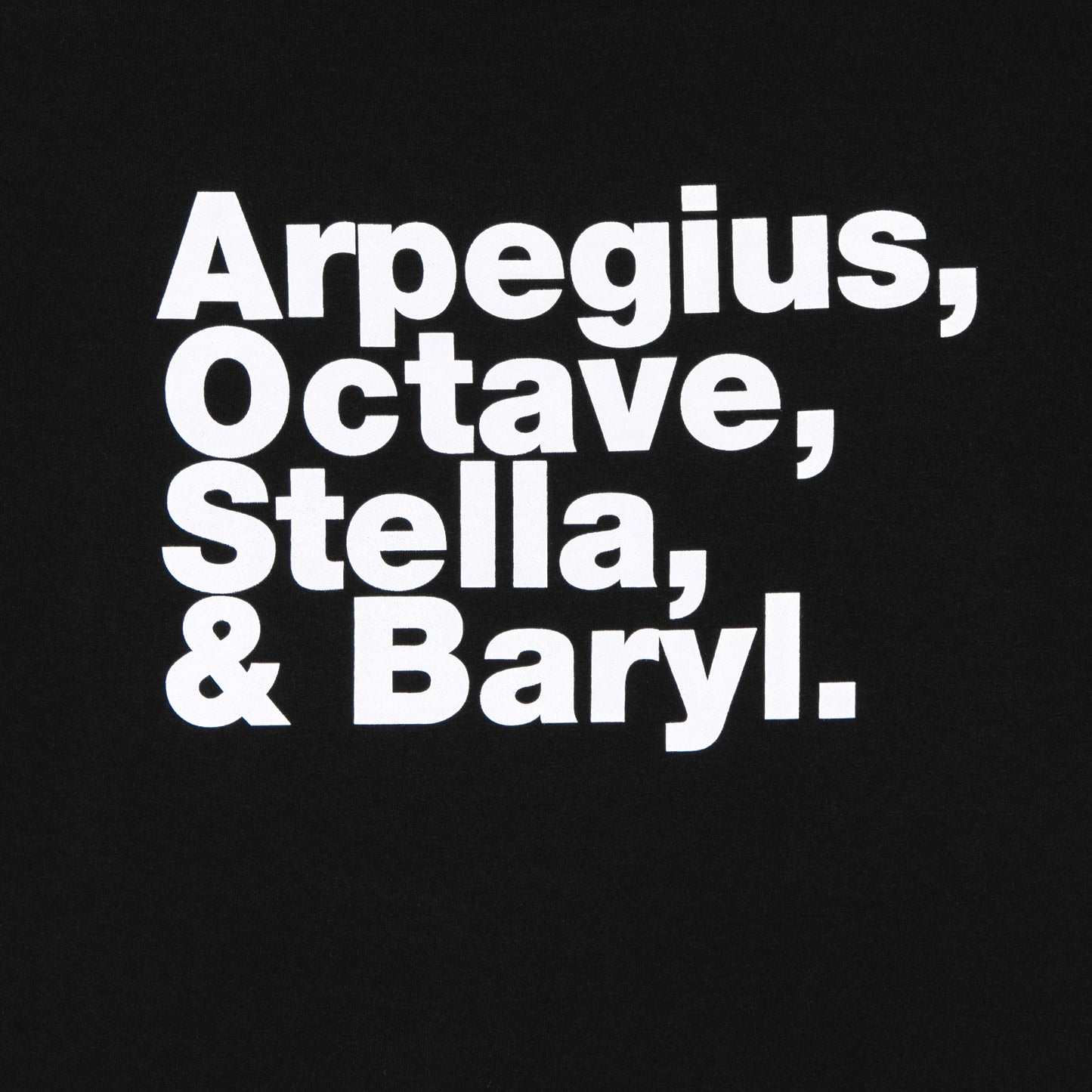 CRESCENDOLLS ROLL CALL TEE