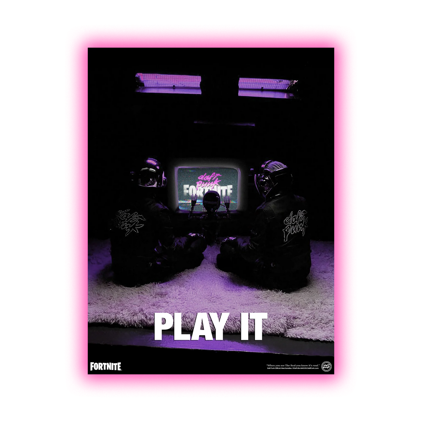 Fortnite x Daft Punk Poster