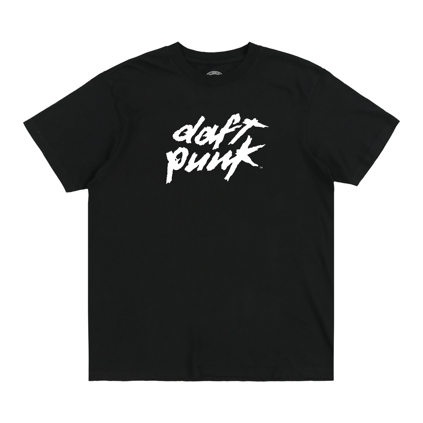 Black Daft Punk Logo Tee